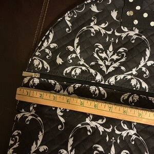 Elegant Black and White Travel Bag